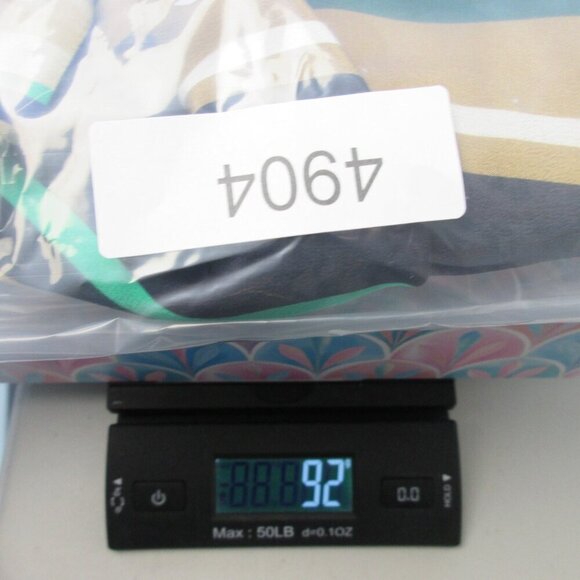 Club Monaco 100% Silk Dress 4 Striped Scoop Neck Sleeveless Casual Party 92 - Picture 6 of 12